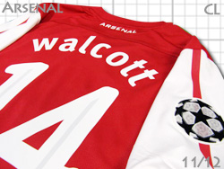 Arsenal 2011-2012 Home 125-year #14 WALCOTT UEFA champions league@A[Zi@z[@125N@EHRbg@`sIY[O@423980