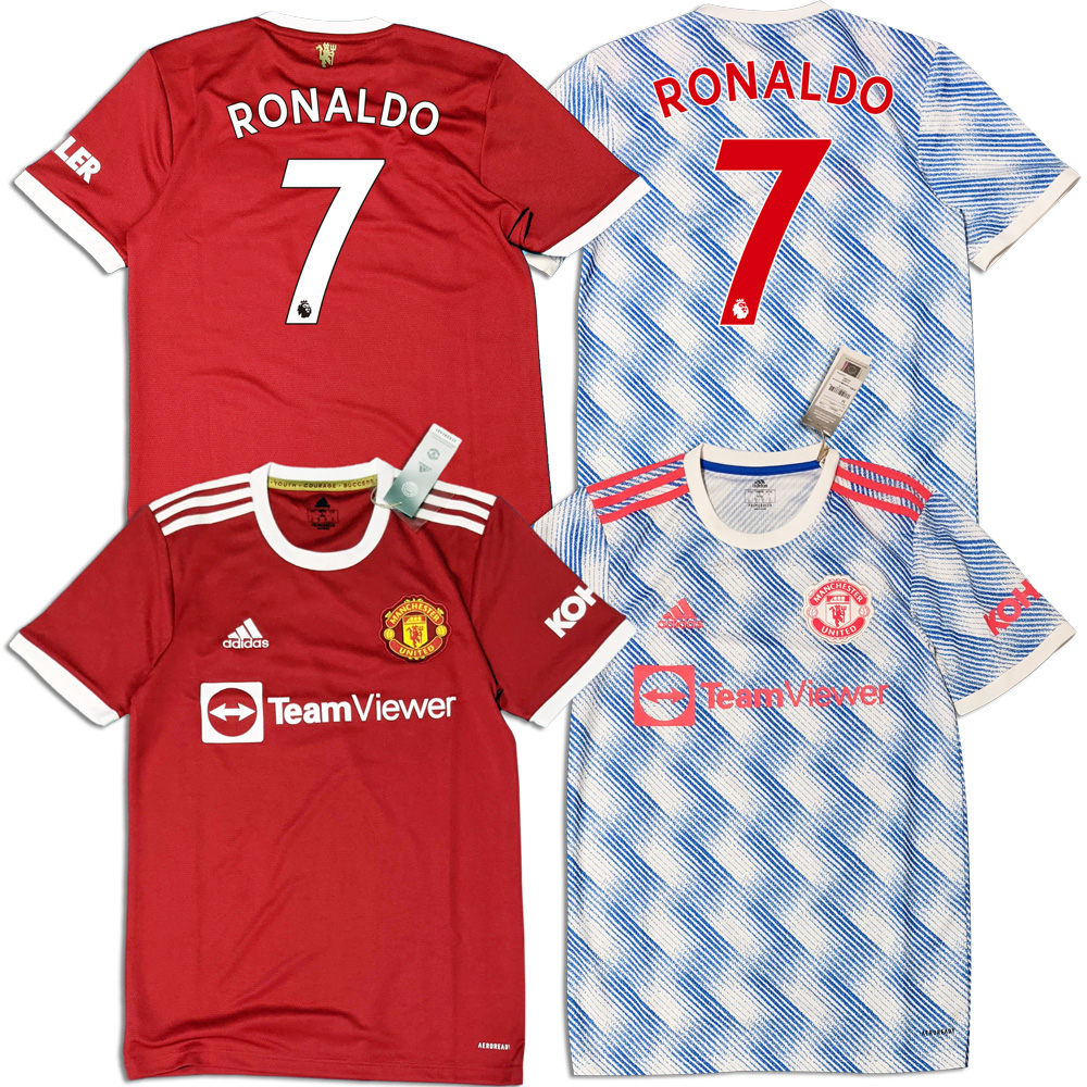 21/22 Manchester United Home Away@}`FX^[iCebh@Ronaldo iEh@z[ AEFC@AfB_X adidas