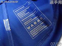 Atletico de Madrid 2007-2008 Players' Issued Training�@�A�g���`�R�}�h���[�h�@�I��p�g���[�j���O