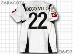 Real Zaragoza 2006-2007 Home #22 DIEGO MILITO@ATST@fBGS~[g