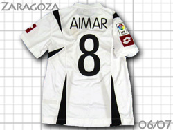 Real Zaragoza 2006-2007 Home #8 AIMAR@ATST@puAC}[