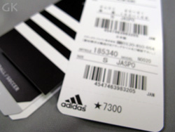 adidas�@�S�[���L�[�p�[�@�S���C���@GK �A�f�B�_�X