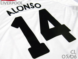 Liverpool 2005-2006 Away CL #14 ALONSO@ov[@VrA\@`sIY[O