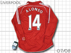 Liverpool 2007-2008 Home ALONSO