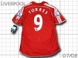 Liverpool 2007-2008 Home TORRES