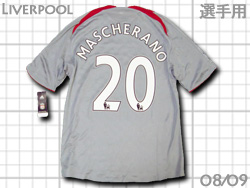 Liverpool 2008-2009 Away Players' issued #20 MASCHERANO@ov[@Ip@AEFC@}X`F[m