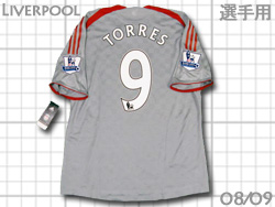 Liverpool 2008-2009 Away Players' issued #9 Torres@ov[@Ip@AEFC@g[X