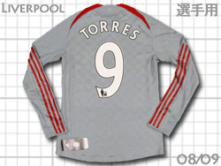 Liverpool 2008-2009 Away Players' issued #9 Torres@ov[@Ip@AEFC@g[X