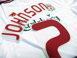 Liverpool 2009-2010 3rd CL #2 JOHNSON@OEW\@ov[@T[h@`sIY[O