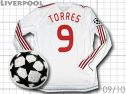 Liverpool 2009-2010 3rd #9 TORRES Champions League  ov[@T[h `sIY[O@tFihEg[X