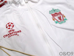 Liverpool UEFA champions league tracksuit 2009-2010@ov[@`sIY[OpgbNX[c