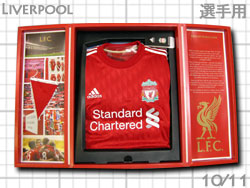 Liverpool 2010-2011 Home authentic TECHFIT BOX@ov[@I[ZeBbNf@z[@ebNtBbg