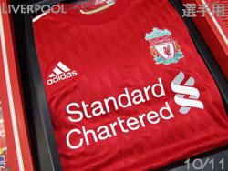 Liverpool 2010-2011 Home authentic TECHFIT BOX@ov[@I[ZeBbNf@z[@ebNtBbg