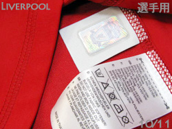 Liverpool 2010-2011-2012 Home authentic TECHFIT BOX@ov[@I[ZeBbNf@z[@ebNtBbg