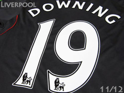 Liverpool adidas 2011/2012 Away #19 DOWNING@ov[@AEFC@_EjO@AfB_X v13870