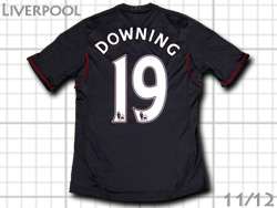 Liverpool adidas 2011/2012 Away #19 DOWNING　リバプール　アウェイ　ダウニング　アディダス v13870