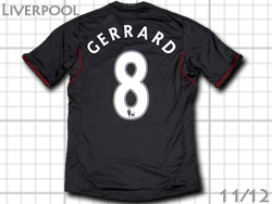 Liverpool adidas 2011/2012 Away #8 GERRARD　リバプール　アウェイ　ジェラード　アディダス v13870