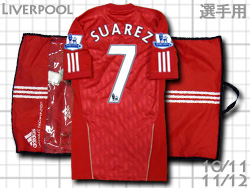 Liverpool adidas 2011/2012 Home #7 SUAREZ Techfit Authentic@ov[@z[@AfB_X@CXEXAX@ebNtBbg@I[ZeBbN@P96687