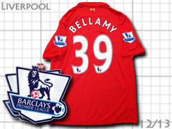 Liverpool Warrior 2012/2013 Home #39 BELLAMY@ov[@z[@NCOEx~[@EH[A[