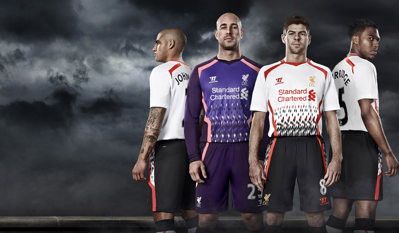 リバプール Warrior Liverpool Home 2013/14 ユニフォーム