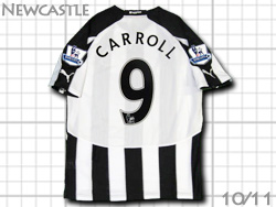 Newcastle United 2010-2011 Home #9 CARROLL　ニューキャッスル・ユナイテッド　ホーム　アンディ・キャロル