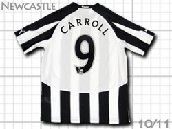 Newcastle United 2010-2011 Home #9 CARROLL　ニューキャッスル・ユナイテッド　ホーム　アンディ・キャロル