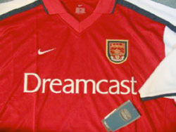 Arsenal 2000-2002 Home@A[Zi@z[@{Iݐ