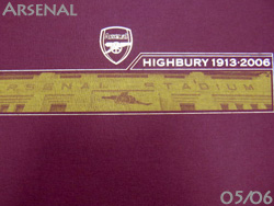 Arsenal 2005/2006 Highbury last-model Limited edition Home Nike@A[Zi@z[@nCo[EXgf@3000@iCL@195585