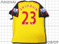 Arsenal 2008-2009 Away #23 ARSHAVIN@A[Zi@AVr