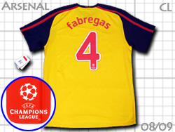 Arsenal 2008-2009 A[Zi #4@FABREGAS@ZXNt@uKX@CL@`sIY[O