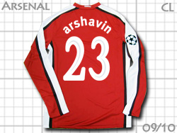 Arsenal 2009-2010 Home CL #23 ARSHAVIN@A[Zi@z[@AVr@`sIY[O