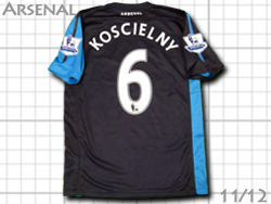Arsenal 2011-2012 Away 125-year #6 KOSCIELNY@A[Zi@AEFC@125N@RV[j[@423983