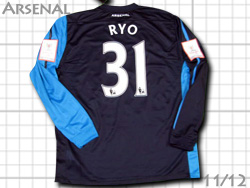 Arsenal 2011-2012 Away #31 Ryo Miyaichi 125-year Emirates cup@A[Zi@125N@G~[cJbv@423984