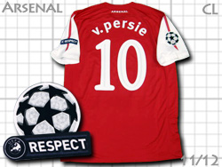 Arsenal 2011-2012 Home 125-year #10 v.persie UEFA champions league@A[Zi@z[@125N@t@EyV[@`sIY[O@423980