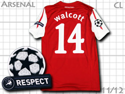 Arsenal 2011-2012 Home 125-year #14 WALCOTT UEFA champions league@A[Zi@z[@125N@EHRbg@`sIY[O@423980