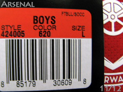 Arsenal 2011-2012 Home 125-year Boys@A[Zi@z[@WjAp@125N@424005