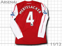Arsenal 2011-2012 Home 125-year #4 MERTESACKER@A[Zi@z[@125N@423981