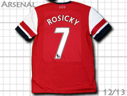 アーセナル 12-13シーズンユニフォーム #7ROSICKY