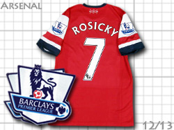 アーセナル 12-13シーズンユニフォーム #7ROSICKY