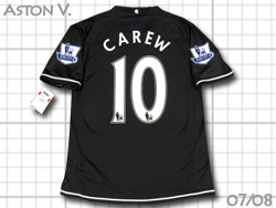 Aston Villa 2007-2008 3rd #10 CAREW@AXgr@J[