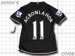 Aston Villa 2007-2008 3rd #11 AGBONLAHOR@AXgr@AO{iz[