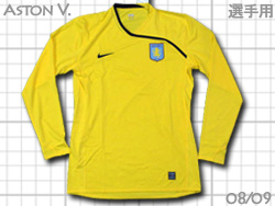 Aston Villa Players' Issued 2008-2009 GK AXgr@Ip@L[p[