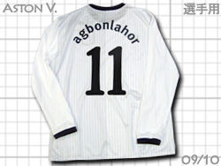 Aston Villa 2009-2010 Away Players' Issued #11 AGBONLAHOR@AXgB@AEFC@Ix@AO{z[