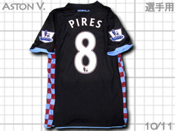 AstonVilla 10/11 Away Players' edition #8 PIRES Nike@AXgr@AEFC@x[EsX@Ip@iCL