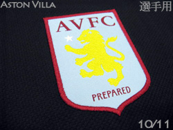 AstonVilla 10/11 Away Players' edition Nike@AXgr@AEFC@Ip@iCL