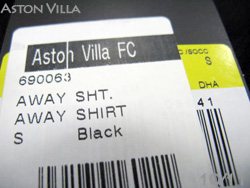 AstonVilla 10/11 Away Players' edition Nike@AXgr@AEFC@Ip@iCL