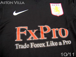 AstonVilla 10/11 Away Players' edition Nike@AXgr@AEFC@Ip@iCL