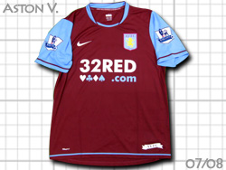 Aston Villa 2007-2008 Home AXgr