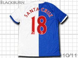 Blackburn rovers 10/11 Home #18 SANTA CRUZ umbro@ubNo[E[o[Y@z[ PET^NX