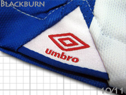 Blackburn rovers 10/11 Home umbro@ubNo[E[o[Y@z[